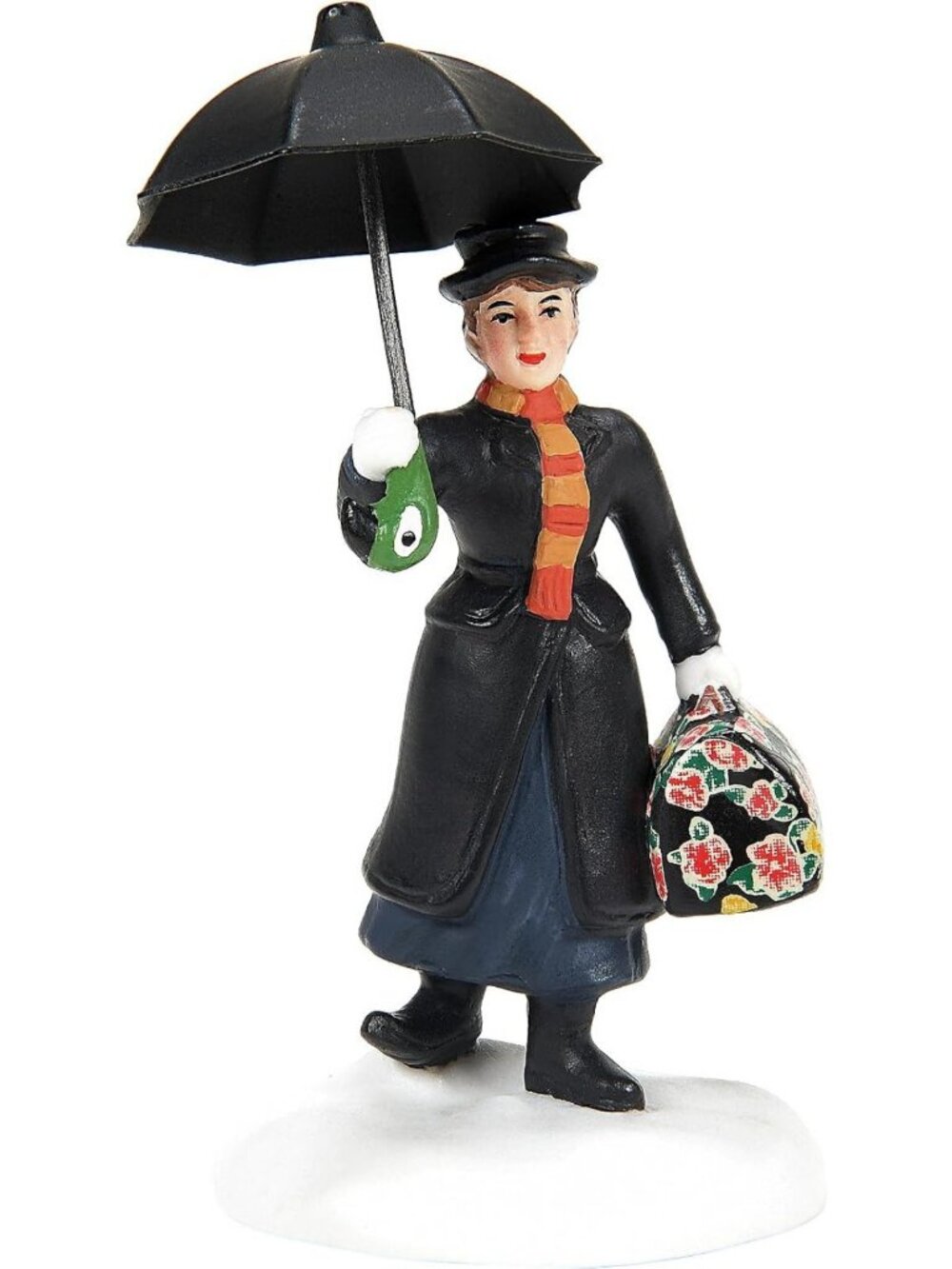Charming Disney Figurine - Mary Poppins Arrives, 3.75 Inch, Colorful Dickens